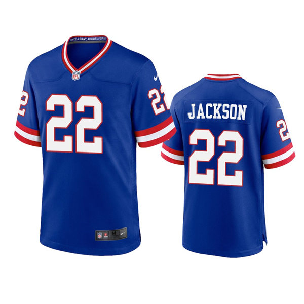 Men's New York Giants #22 Adoree' Jackson Royal Classic Game Jersey