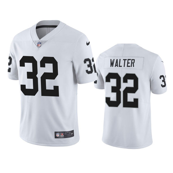 Men's Las Vegas Raiders #32 Austin Walter Nike White Vapor Untouchable Limited Player Jersey