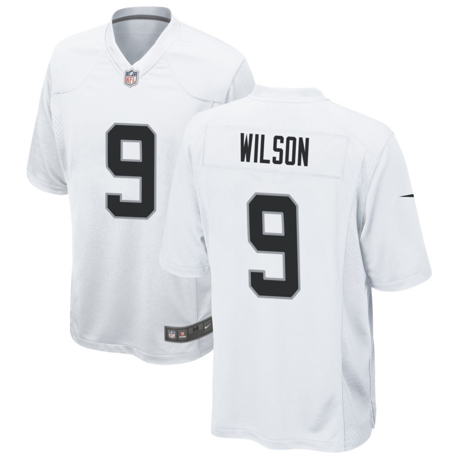 Men's Las Vegas Raiders #9 Tyree Wilson Nike White Vapor Untouchable Limited Player Jersey
