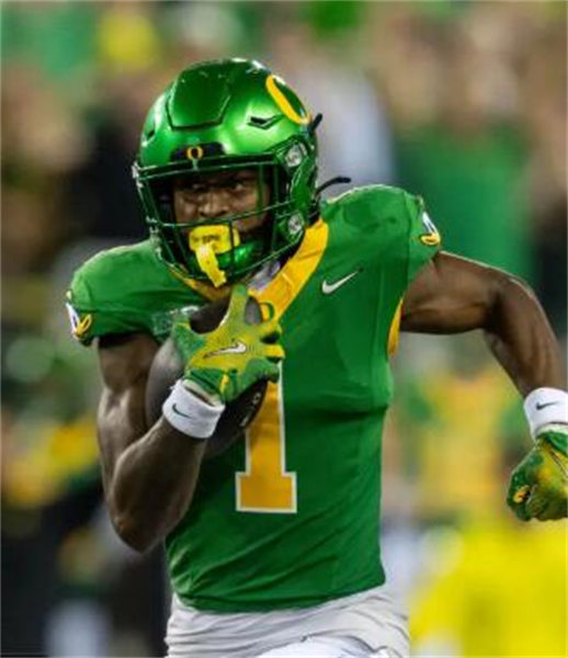 Mens Oregon Ducks #1 Traeshon Holden F.U.S.E. Limmited 2024 GANG GREEN Retro Football Game Jersey