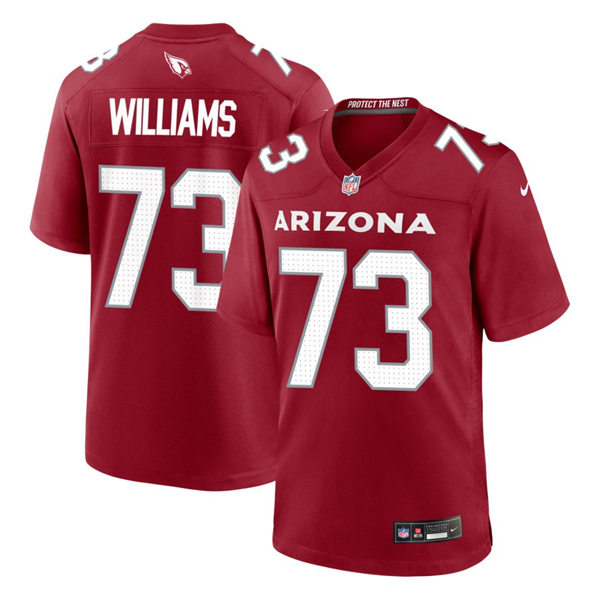 Mens Arizona Cardinals #73 Jonah Williams Cardinal Vapor F.U.S.E. Limited Jersey