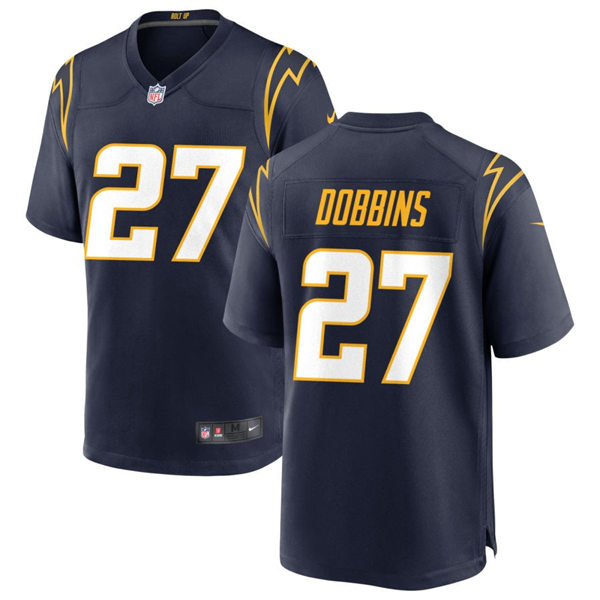 Men's Los Angeles Chargers #27 J.K. Dobbins Nike Navy Alternate Vapor Limited Player Jersey