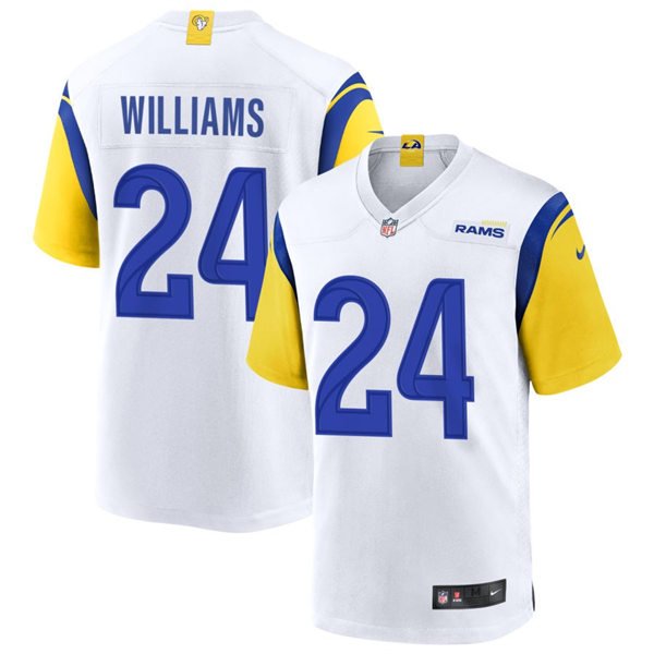 Mens Los Angeles Rams #24 Darious Williams Nike White Alternate Vapor Limited Jersey