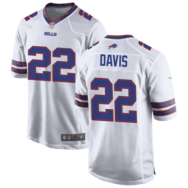Mens Buffalo Bills #22 Ray Davis Nike White  Vapor F.U.S.E. Limited Jersey(3)