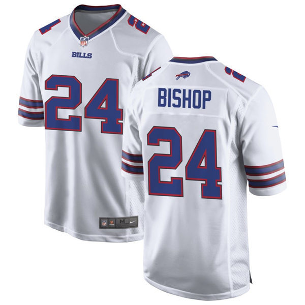 Mens Buffalo Bills #24 Cole Bishop Nike White  Vapor F.U.S.E. Limited Jersey