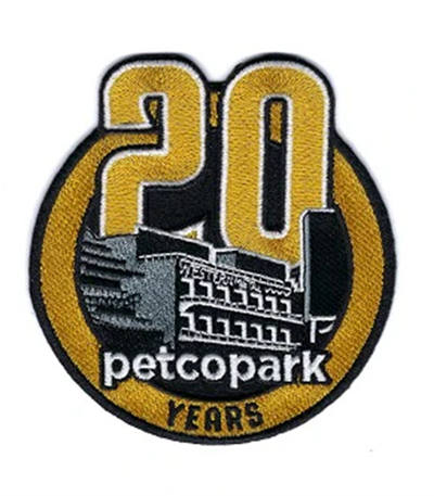 San Diego Padres Petco Park Stadium 20Th Anniversary Patch 
