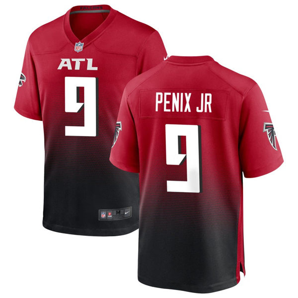 Men's Atlanta Falcons #9 Michael Penix Jr. Nike Red 2nd Alternate Vapor Limited Jersey