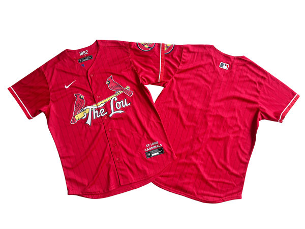 Mens St. Louis Cardinals Blank Red 2024 City Connect Limited Jersey