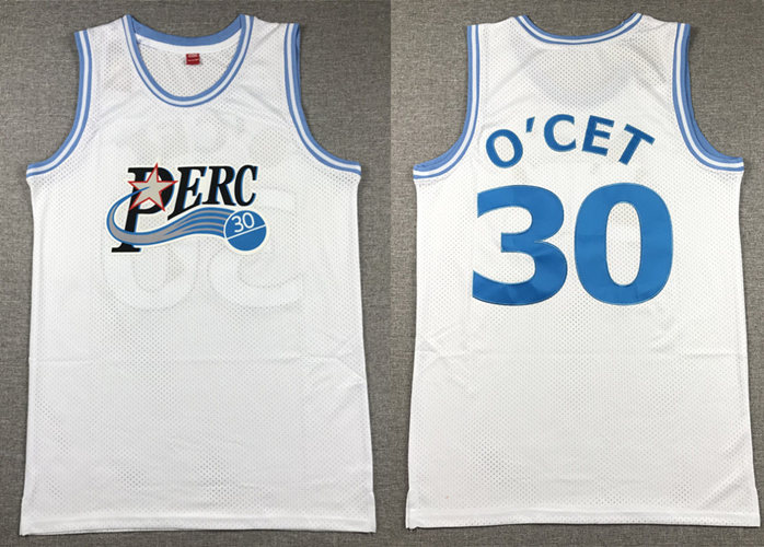 Mens Future The Percocet Song #30 Perc O'Cet Basketball Jersey  White