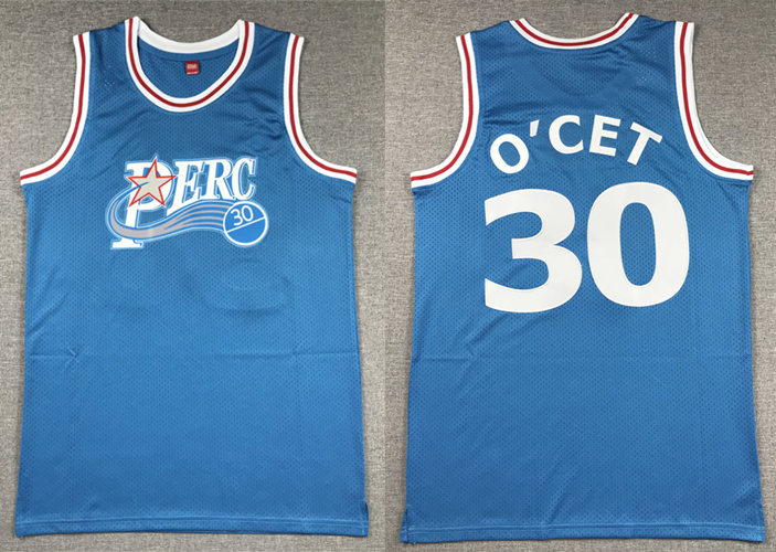 Mens Future The Percocet Song #30 Perc O'Cet Blue Alternate Basketball Jersey 