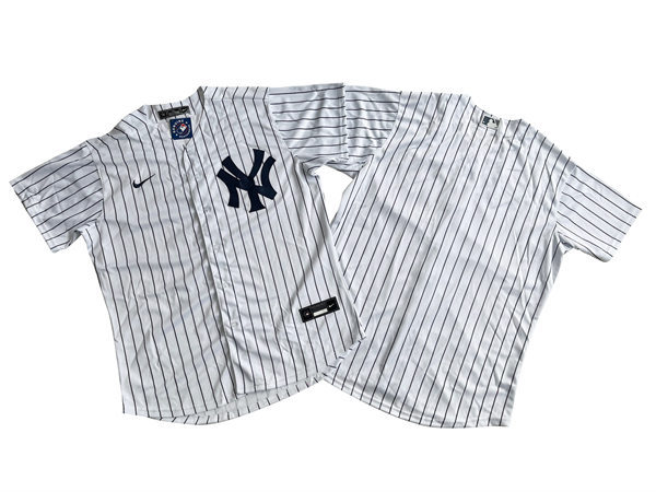 Mens New York Yankees Blank Nike White Home Limited Jersey