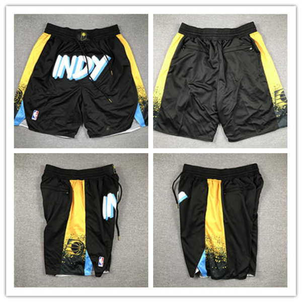 Mens Indiana Pacers 2023-24 INDY City Edition Shorts