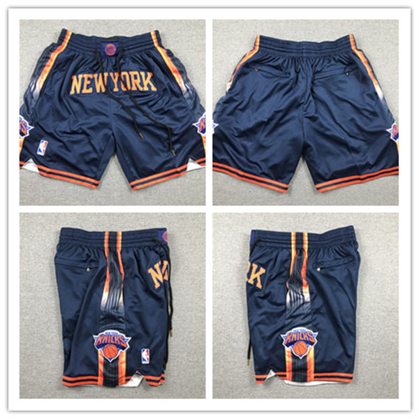 Mens New York Knicks Nike Black Statement Edition Shorts 