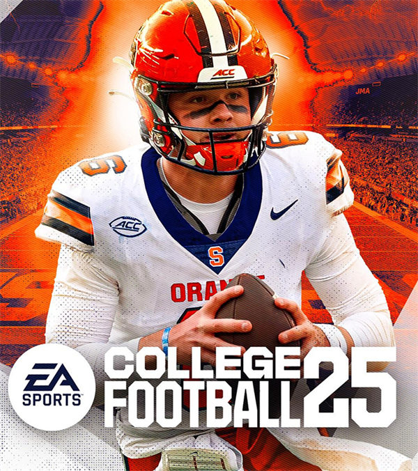 Mens Youth Syracuse Orange #6 Kyle McCord White College Football Game Jersey