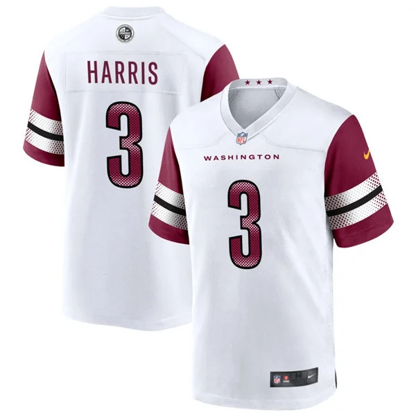 Mens Washington Commanders #3 Will Harris Nike White Away Vapor Limited Jersey