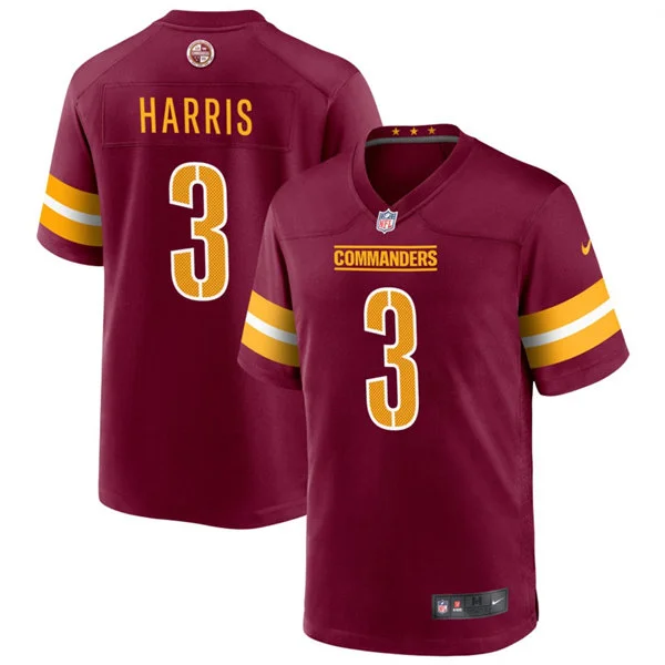 Mens Washington Commanders #3 Will Harris Nike Burgundy Team Color Vapor Limited Jersey