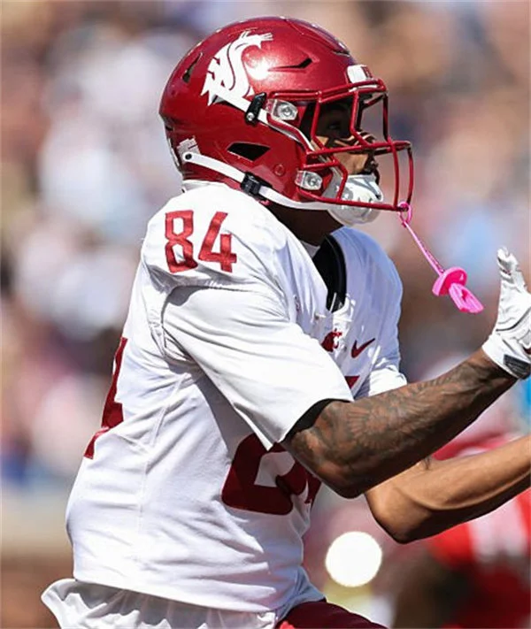 Washington State Cougars #84 LANDON WRIGHT 2025 White Football Game Jersey