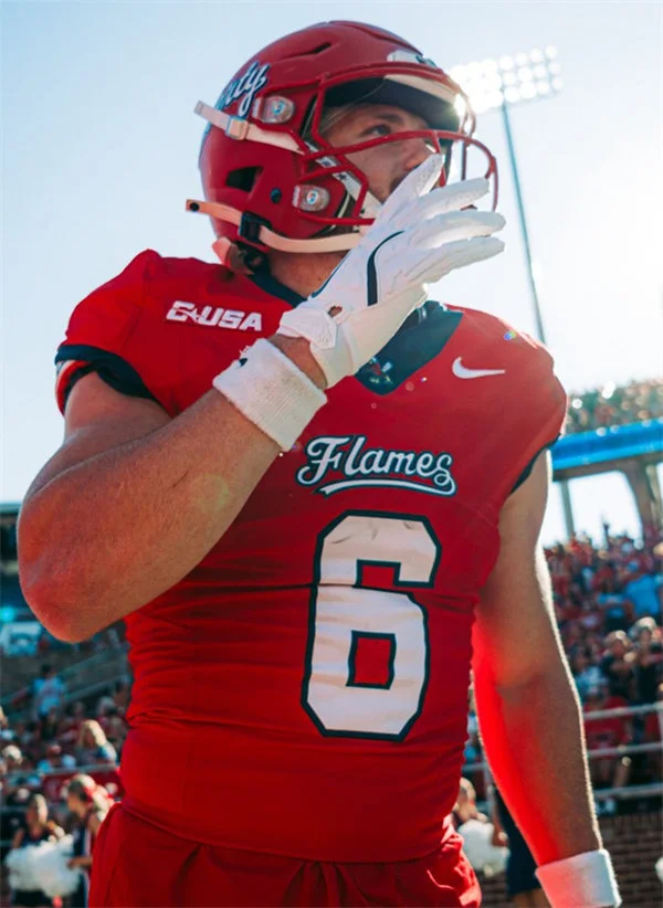 Liberty Flames #6 Reese Smith Nike 2025 Red College Football Jersey