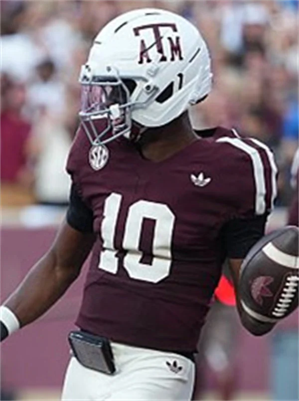 Texas A&M Aggies #10 Marcel Reed Maroon College Football Retro Jersey