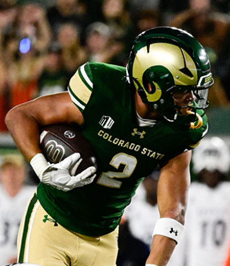 Colorado State Rams #2 Jalen Dupree 2025 Green College Football Game Jersey