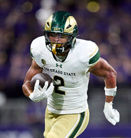 Colorado State Rams #2 Jalen Dupree 2025 White College Football Game Jersey