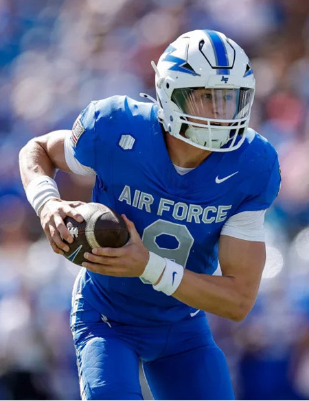 Air Force Falcons #9 Liam Szarka Nike Blue College Football Game Jersey