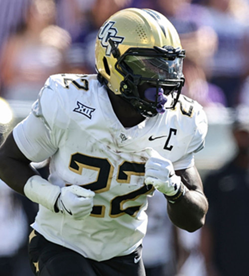 UCF Knights #22 Myles Montgomery Plumlee Nike White Black  Alternate 2022 College Football Game Jersey