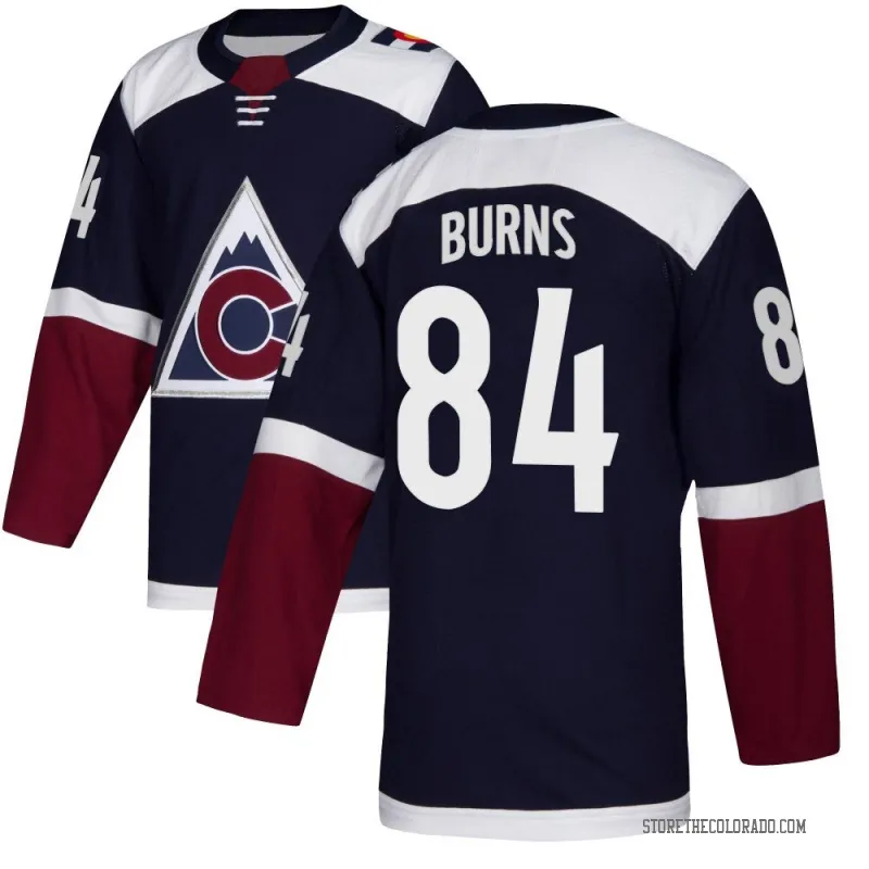 Men's Colorado Avalanche #84 Brent Burns Fanatics Navy Alternate Premium Player Jersey