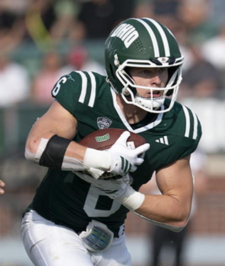 Ohio Bobcats #6 Duncan Brune 2025 Green College Football Game Jersey