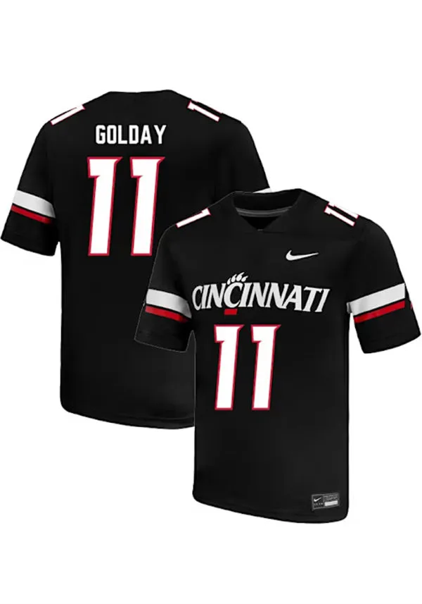 Cincinnati Bearcats #11 Jake Golday 2025 CLASSIC Black Vapor F.U.S.E.Limited Football Jersey