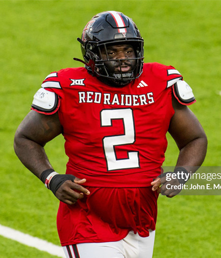 Texas Tech Red Raiders #2 Lee Hunter 2025 Red Football Game Jersey