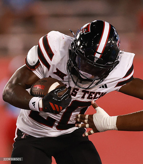 Texas Tech Red Raiders #20 J'Koby Williams 2025 White Football Game Jersey