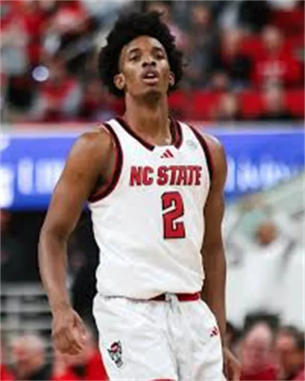 NC State Wolfpack #2 Paul McNeil Jr. 2025 White College Basketball Game Jersey
