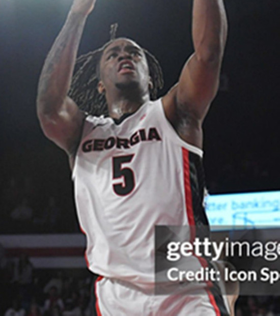 Georgia Bulldogs #5 Jeremiah Wilkinson 2025 White College Basketball Game Jersey