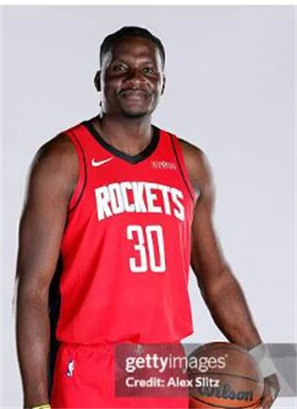 Mens Houston Rockets #30 Clint Capela Red Icon Edition Swingman Jersey
