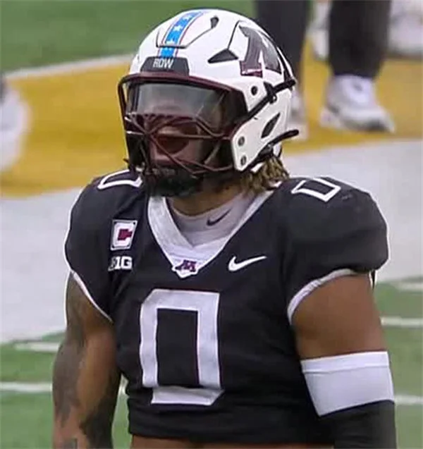 Minnesota Golden Gophers #0 LEMEKE BROCKINGTON Nike 2025 Black Football Game Jersey