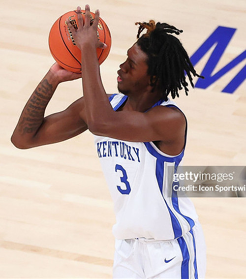 Kentucky Wildcats #3 Kam Williams White College Basketball Game Jersey