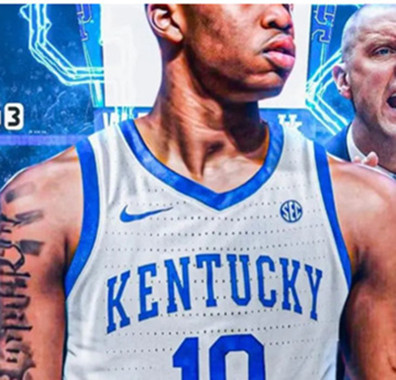 Kentucky Wildcats #10 Brandon Garrison  Gray College Basketball Game Jersey