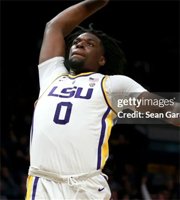 LSU Tigers #0 Naz Reid 2019 White College Basketball Game Jersey