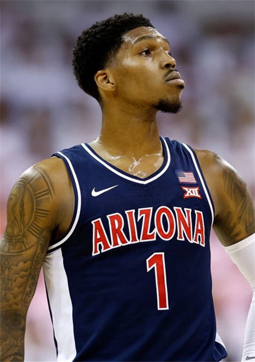 Mens Youth Arizona Wildcats #1 Caleb Love 2025 XII Navy Retro Basketball Jersey