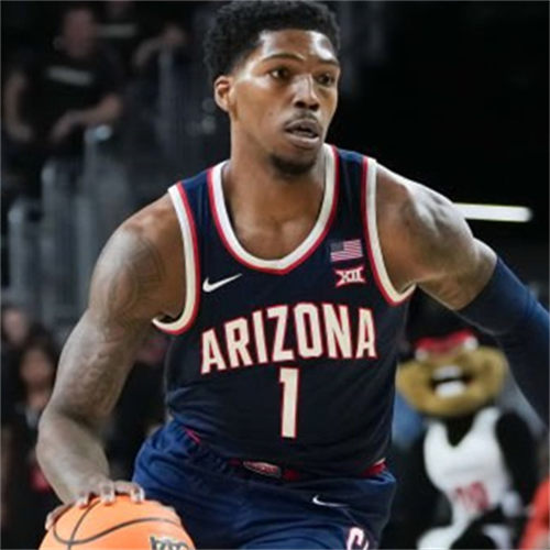 Mens Youth Arizona Wildcats #1 Caleb Love 2025 XII Navy Basketball Game Jersey