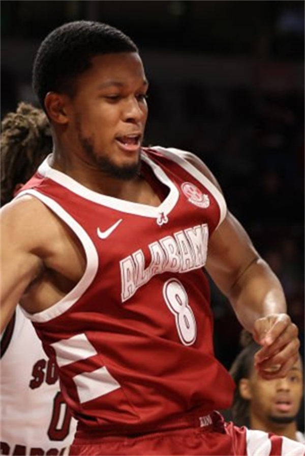 Mens Youth Alabama Crimson Tide #8 Chris Youngblood Nike Crimson Basketball Throwback Jersey