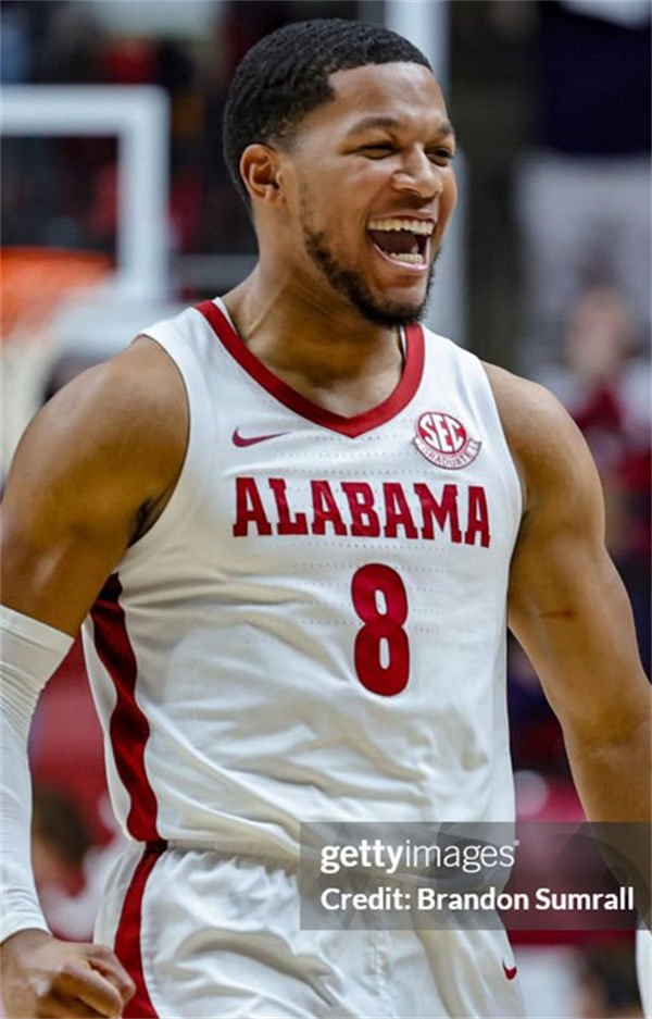 Mens Youth Alabama Crimson Tide #8 Chris Youngblood Nike White College Basketball Game Jersey