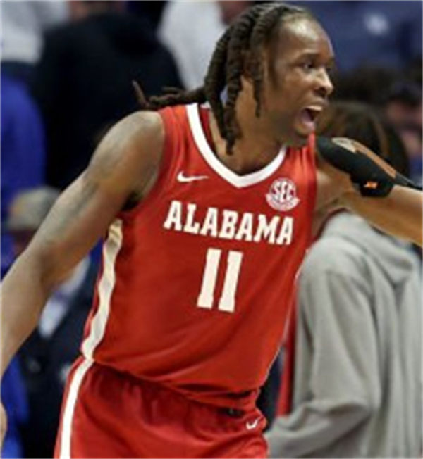 Mens Youth Alabama Crimson Tide #11 Clifford Omoruyi Nike Crimson College Basketball Game Jersey