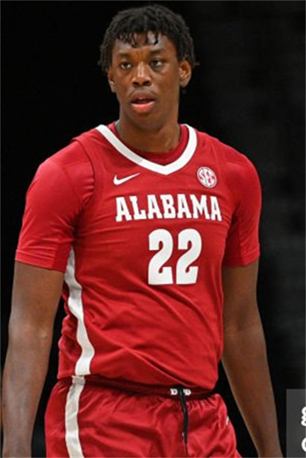 Mens Youth Alabama Crimson Tide #22 Aiden Sherrell Nike Crimson College Basketball Game Jersey