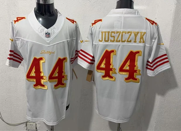 Mens San Francisco 49ers #44 Kyle Juszczyk Rivalry Collection F.U.S.E. Limited Jersey White
