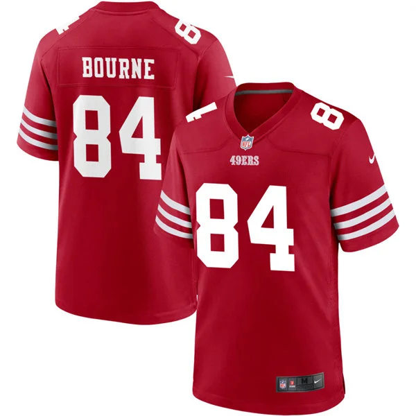 Mens San Francisco 49ers #84 Kendrick Bourne Nike Scarlet F.U.S.E. Vapor Limited Jersey