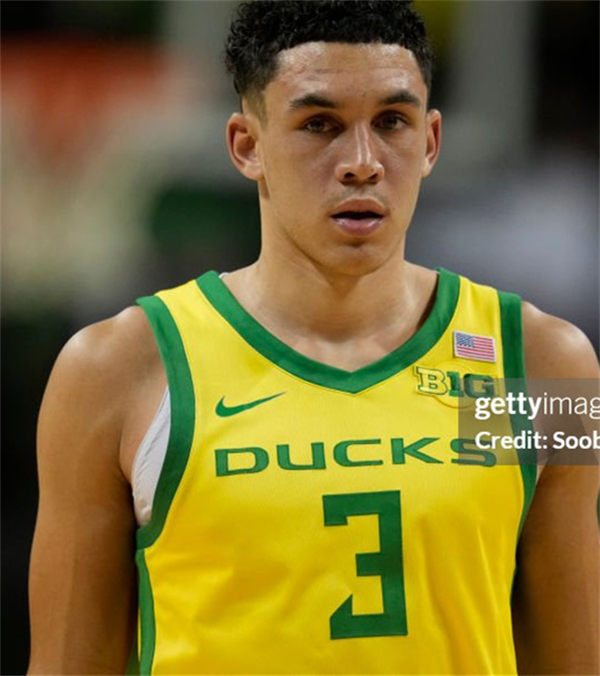Men's Youth Oregon Ducks #3 Jackson Shelstad 2025 BIG 10 Yellow Basketball Game Jersey