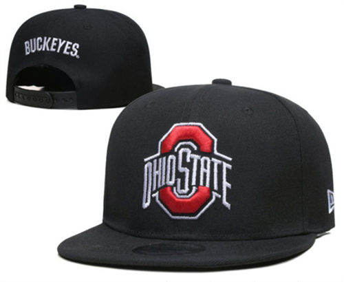 Ohio State Buckeyes Black Snapback