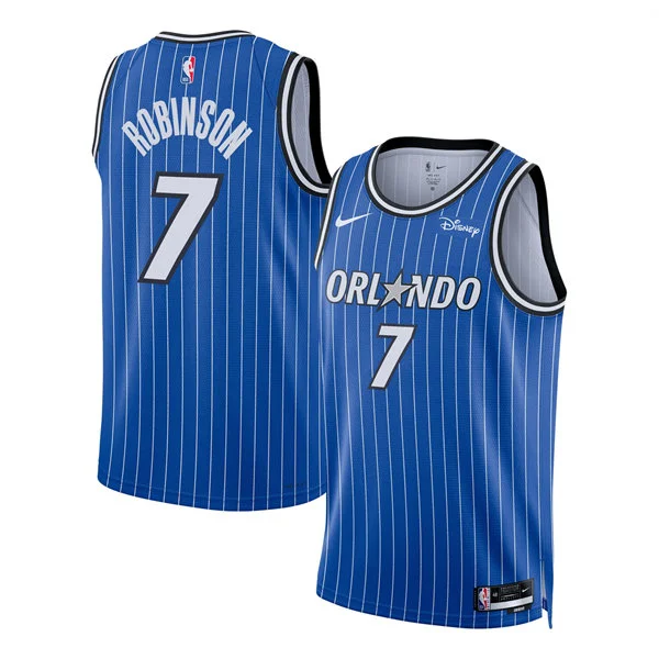 Men's Orlando Magic #7 Orlando Robinson 2025-26 Blue Icon Edition Swingman Jersey